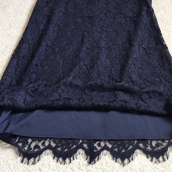 NWT Trina Turk Juju Halter Dress Navy Size M - Picture 6 of 9